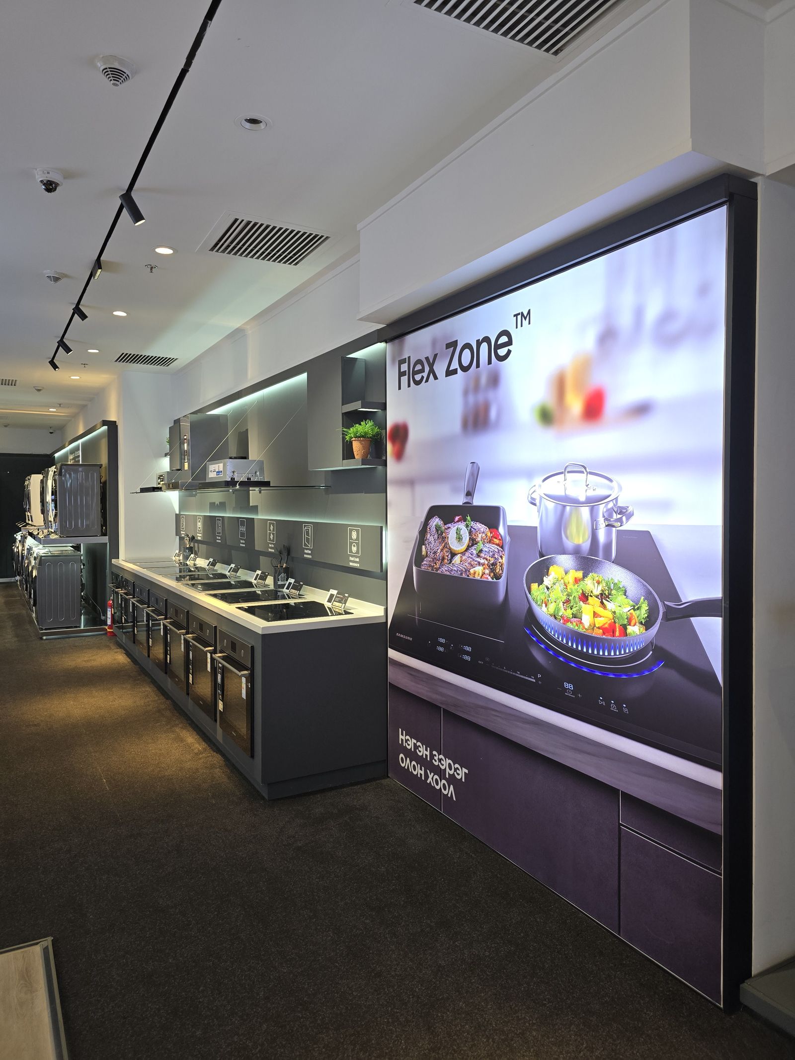 Samsung Flex Zone гал тогооны бүс